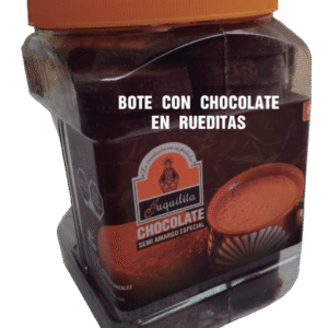 Bote de chocolate rueditas